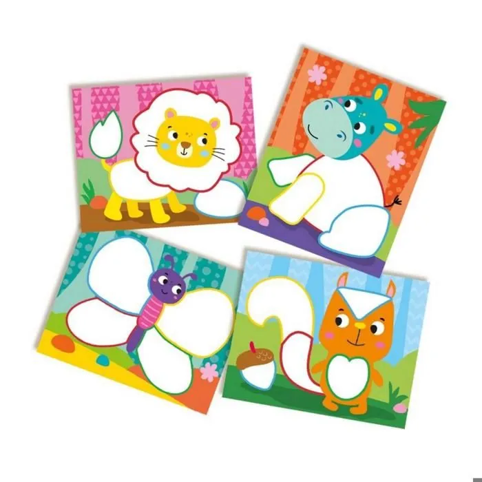 Jeu Montessori : Trier les couleurs et les matières-3