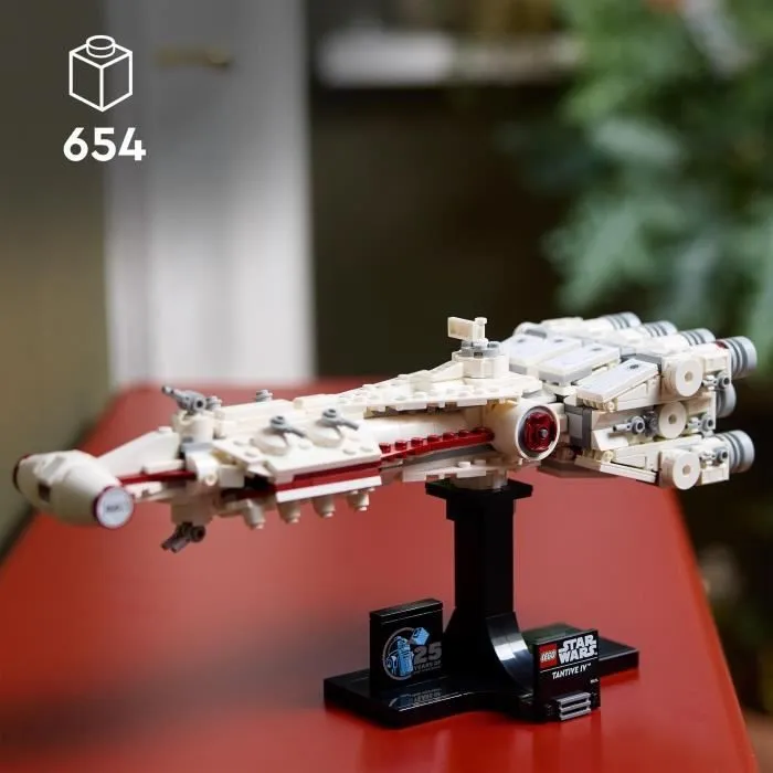 LEGO Star Wars 75376 Tantive IV, Set de Construction, Vaisseau Spatial, Véhicule-0