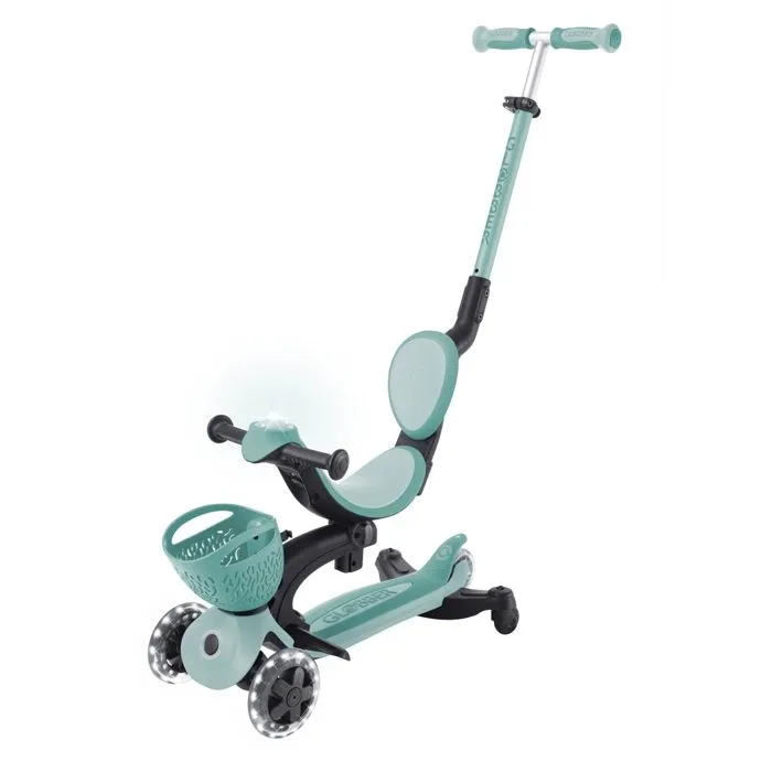 Globber - Trottinette évolutive GO-UP BABY 360 LIGHTS - Vert menthe-0