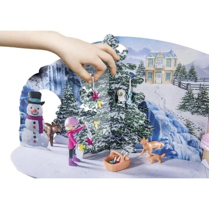 Calendrier de l'Avent PLAYMOBIL - Equestre - La magie de Noël - 24 surprises-3