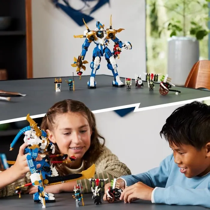 LEGO® NINJAGO 71785 Le Robot Titan de Jay, Jouet pour Enfants, avec Minifigurines et Arbalète-5