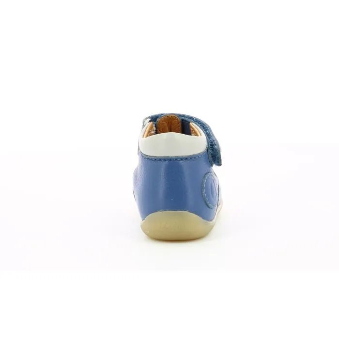ASTER Sandales Denys Bleu jean gris-2
