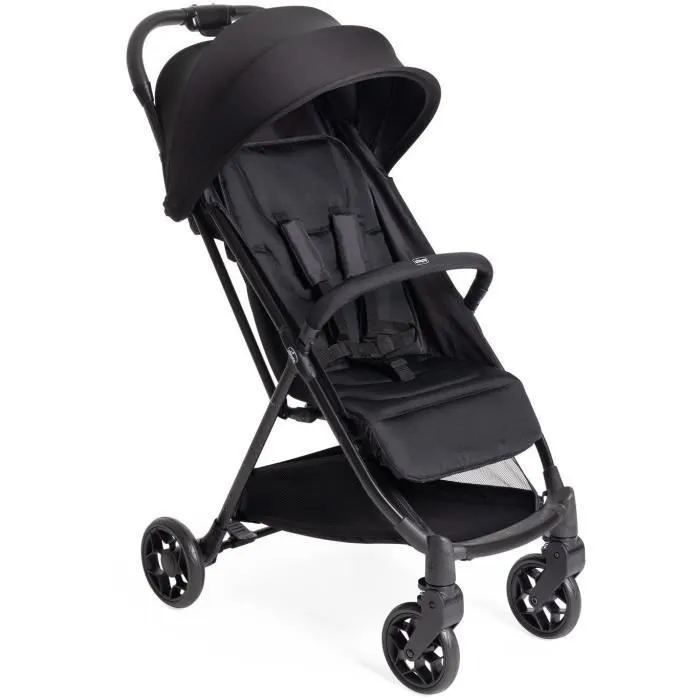 CHICCO - Poussette citadine - Urbino - 4 roues - Noir-0