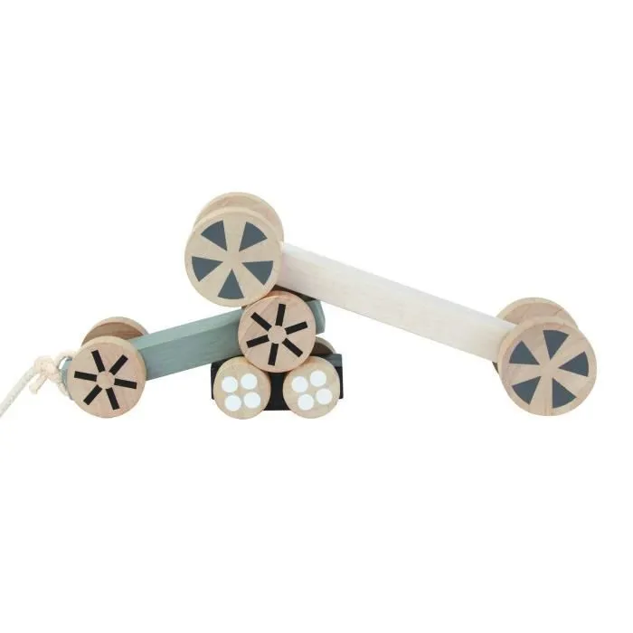 Jeu en bois Autos mobiles 3 en 1 - PLAN TOYS - Mixte - Lot de 3 véhicules - Intérieur-4
