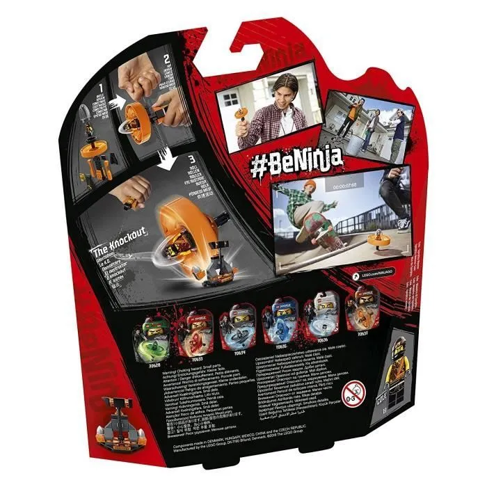 LEGO® NINJAGO® 70637 Cole-toupie - Maître du Spinjitzu - Jeu de construction-2