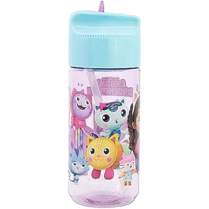 Bouteille d'eau - STOR - La CASA de Gabbys Dollhouse - 430 ML - Multicolore - Sans BPA-1
