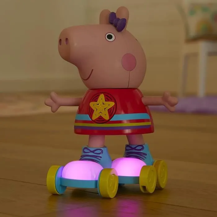 Figurine - HASBRO - F48315L0 - Peppa Pig - Patin à roulettes - Interactif - 3 ans et plus-3