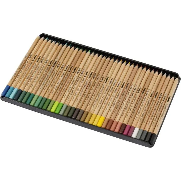 Fournitures de bureau - Lyra - Coffret métal - 72 crayons aquarellables - Multicolore - Mixte-3