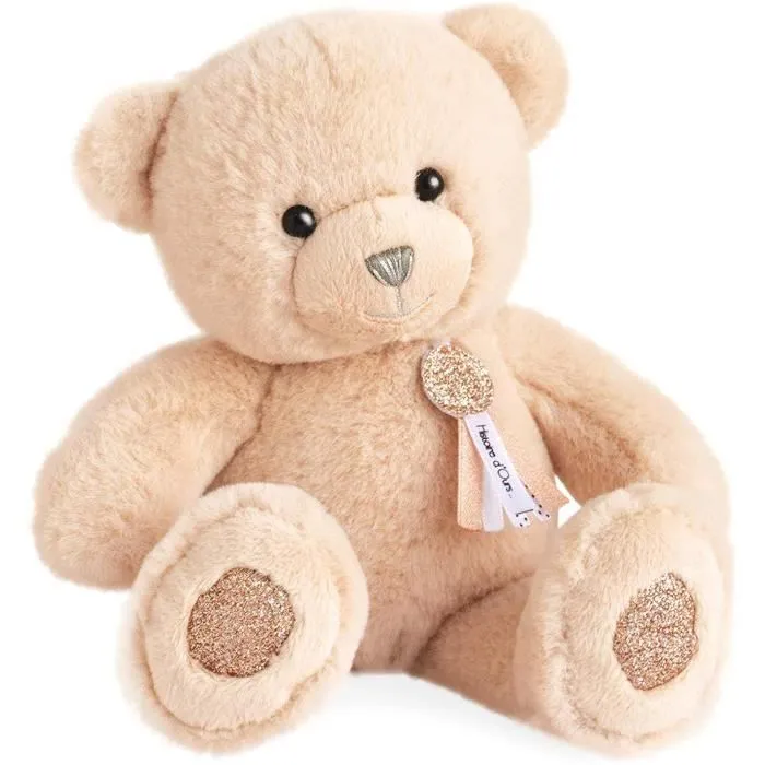 Peluche Charms Petite - HISTOIRE D'OURS - Tout rond, tout doux et bien souple - Beige - A partir de 24 mois-1
