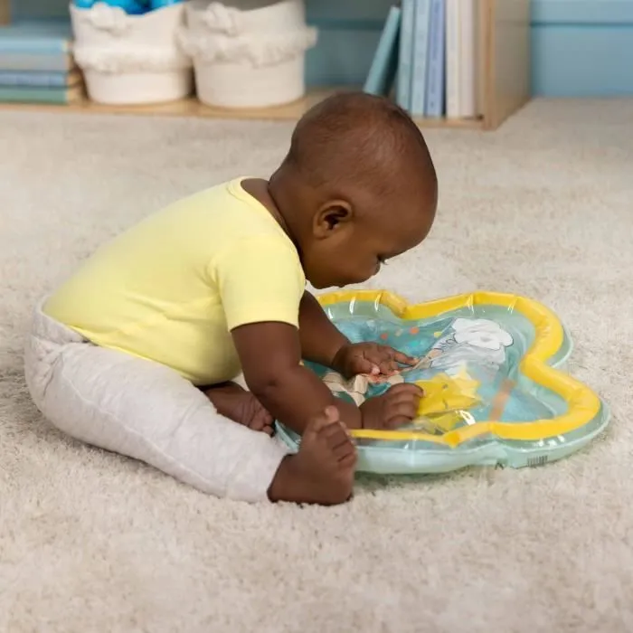 DISNEY BABY -WINNIE- Tapis d'eau pour bébé, jeu sensoriel et d'éveil, gonflable, facile à nettoyer, pliable, dès la naissance-3