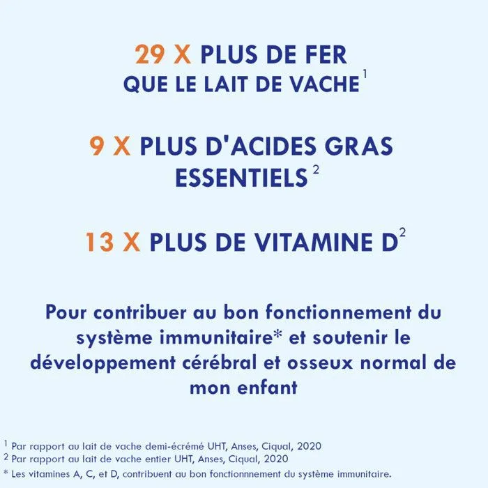 1 Boîte Croissance 3 (1,2kg) - Calisma Dès 12 Mois-2