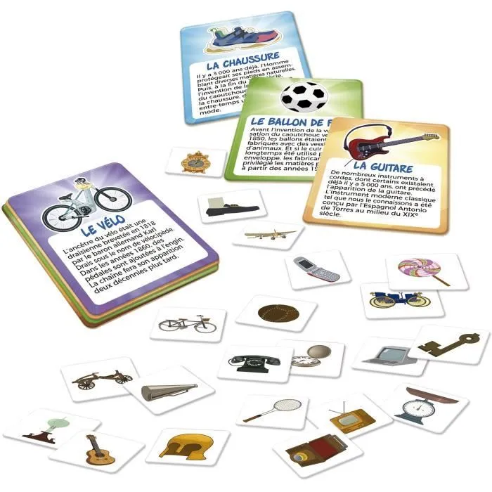 Jeu de rapidité - EDUCA - Il Était Une Fois... Ces Drôles d'Objets - Observation et découverte historique dès 6 ans-1
