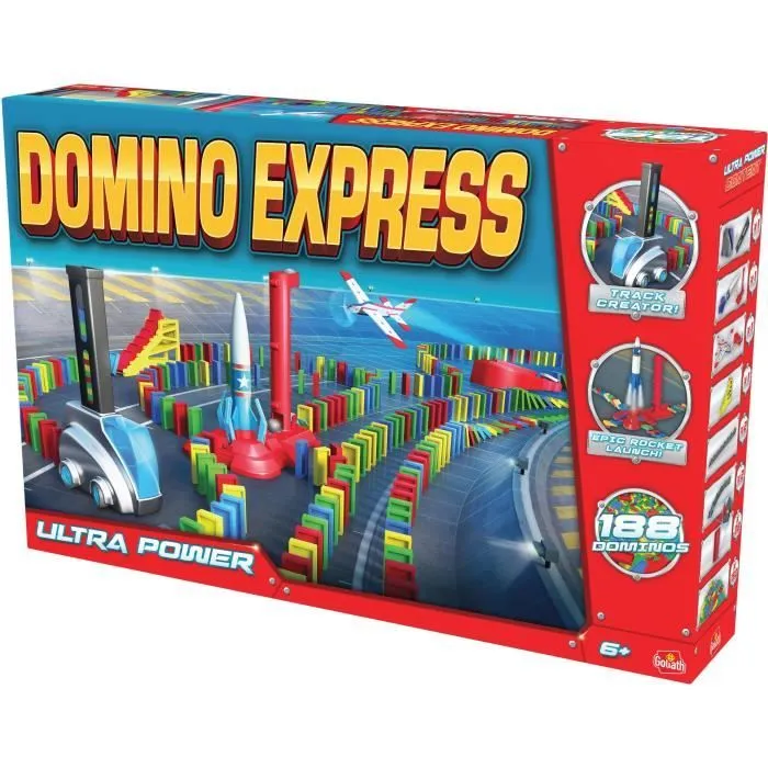 Domino - GOLIATH - Domino Express Ultra Power - Super Dealer pour circuits impressionnants! Dès 6 ans-2