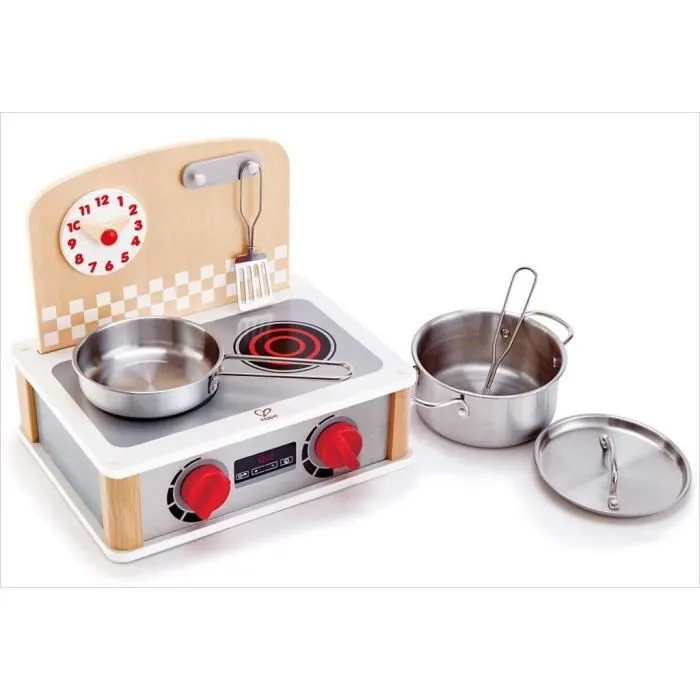Mini Cuisinière barbecue en bois - Hape-3