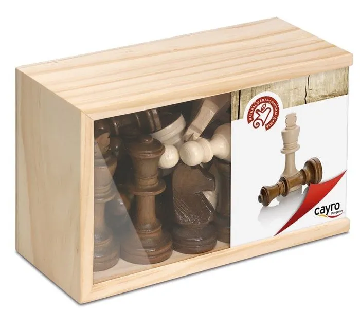 Cayro - Pièces d'échecs - Roi de 8,89 cm de haut-0