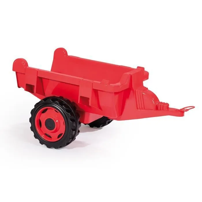 Tracteur à pédales pour enfant - SMOBY Stronger XXL avec remorque - Siège réglable et klaxon intégré-3
