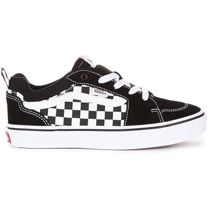 Basket Vans Enfant Filmore - Noir - Lacets - Coupe Basse-1