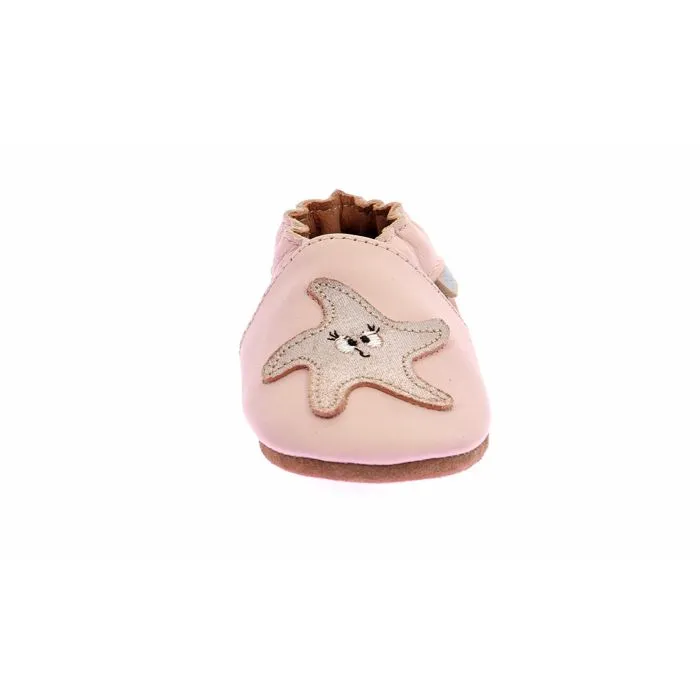 Chaussons - ROBEEZ - Elly - Cuir - Rose - Taille 21/22-4