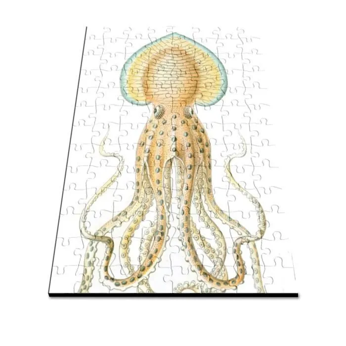 Puzzle Classique - FABULOUS - Pieuvre Gravure Ancienne - 100 Pièces - Adulte - Mixte-2