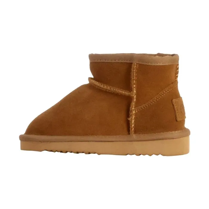 Bottines Chausson  Cuir Natural World Bota Alta Merino - Marron-0