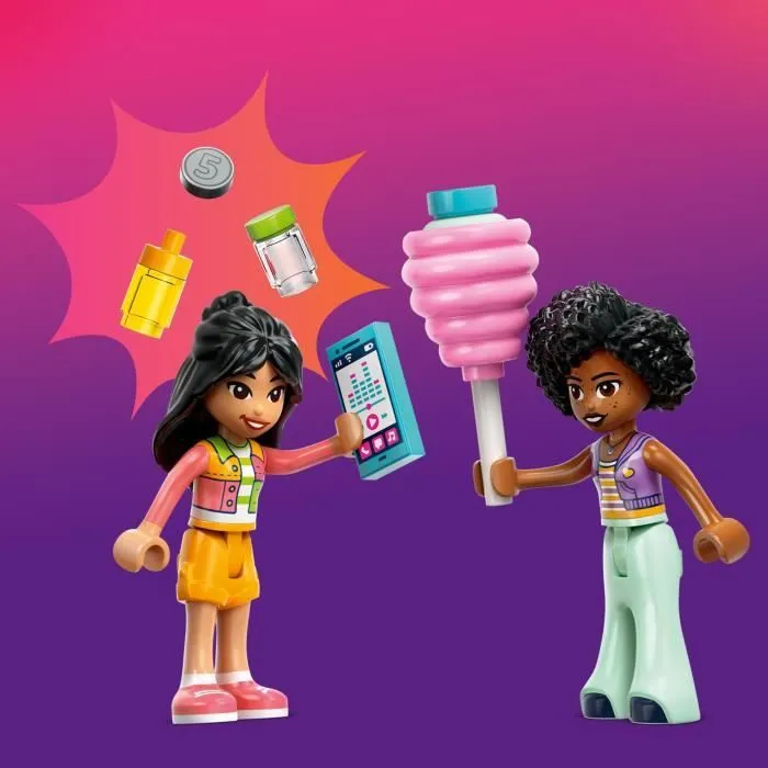 LEGO Friends 42643 Stand de barbes à papa et scooter - Jouet pour filles dès 6 ans-3