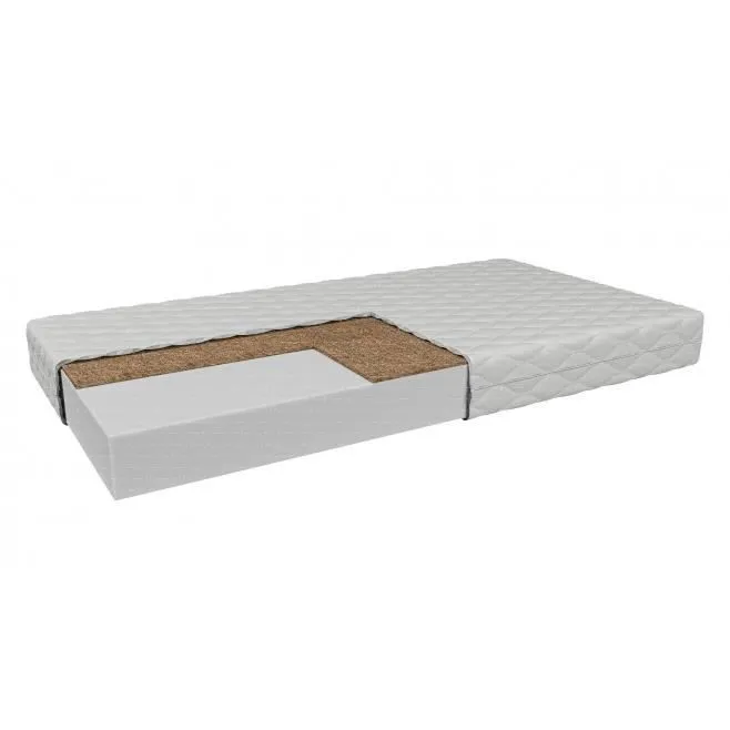 Matelas en mousse avec noix de coco pour bébé Lucca Coco 160x70 cm-0