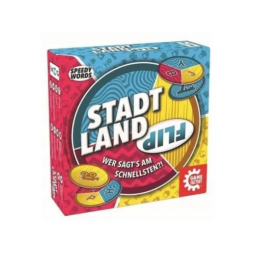 Jeu de société - GAME FACTORY - SPEEDY WORDS-LA VILLE LAND RIVIÈRE - Jeu d'ambiance - 2 joueurs ou plus-1