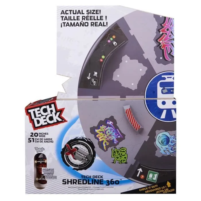 Rampe Motorisée Shredline 360° - Tech Deck - Finger Skate-6