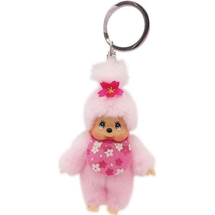 Bandai- Porte clés sakura monchhichi-0