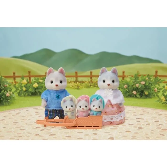 SYLVANIAN FAMILIES - La famille husky-1