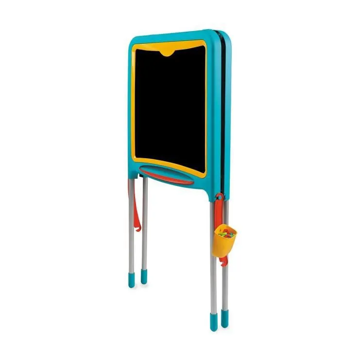 SMOBY - Tableau Tubes Ardoise Double Face 80 Accessoires Mixte-3