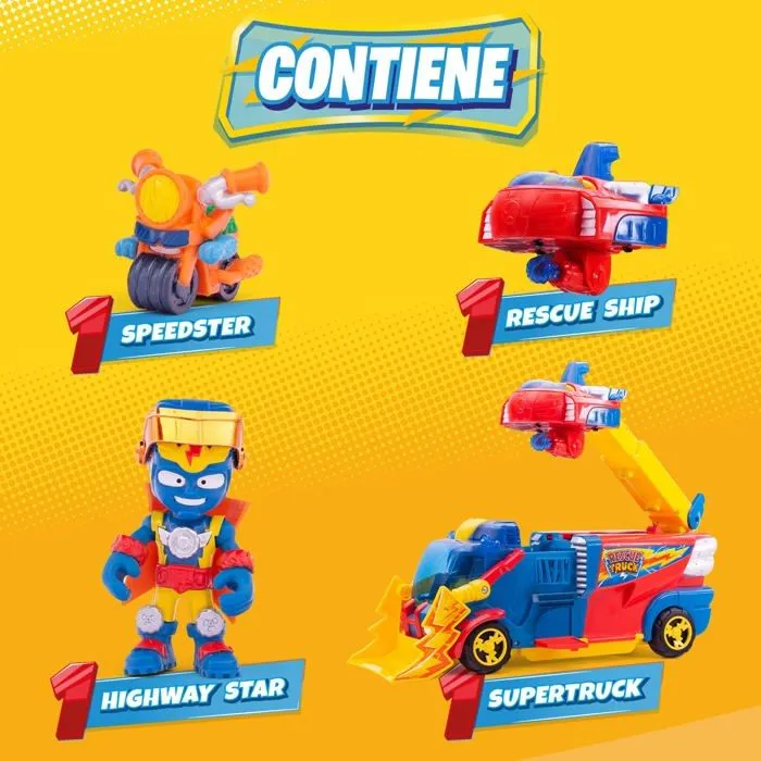 Figurine miniature - personnage miniature Superthings rivals of kaboom - 1-2