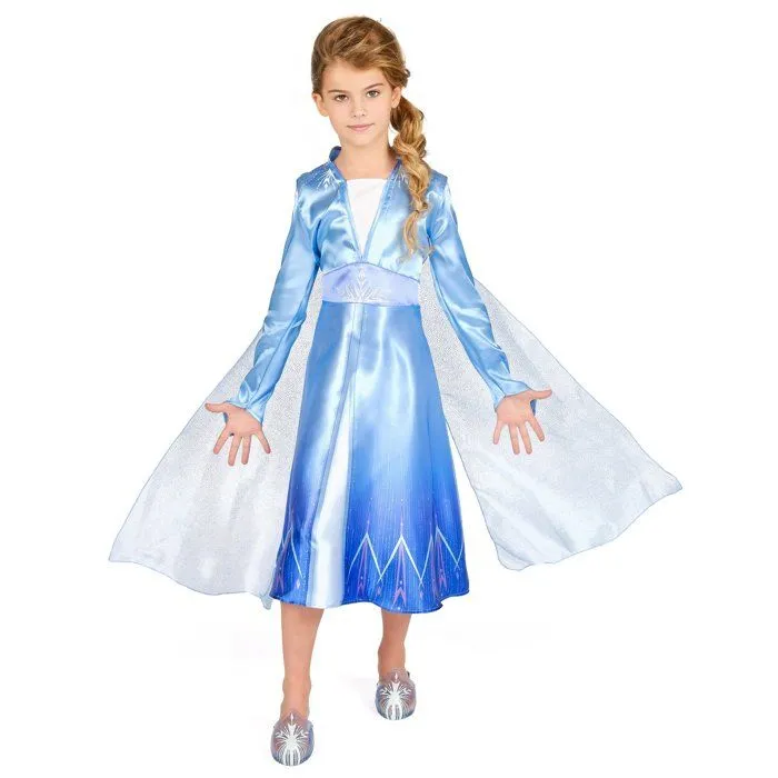 Déguisement Elsa Reine des Neiges 2 classique fille-0