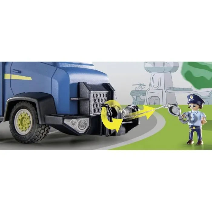 Playmobil - 70912 - Duck on Call - Police Fourgon-4