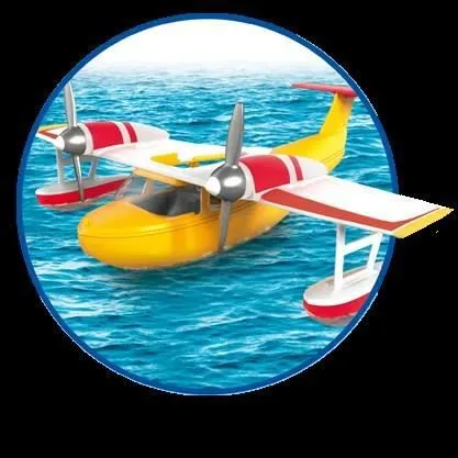PLAYMOBIL Hydravion de sauvetage Designers-5