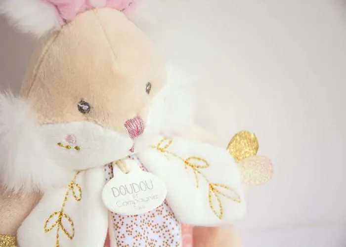 DOUDOU ET COMPAGNIE - Lapin de sucre - Boîte à musique - Rose - 15x10x20cm - Mixte - Dès la naissance-3
