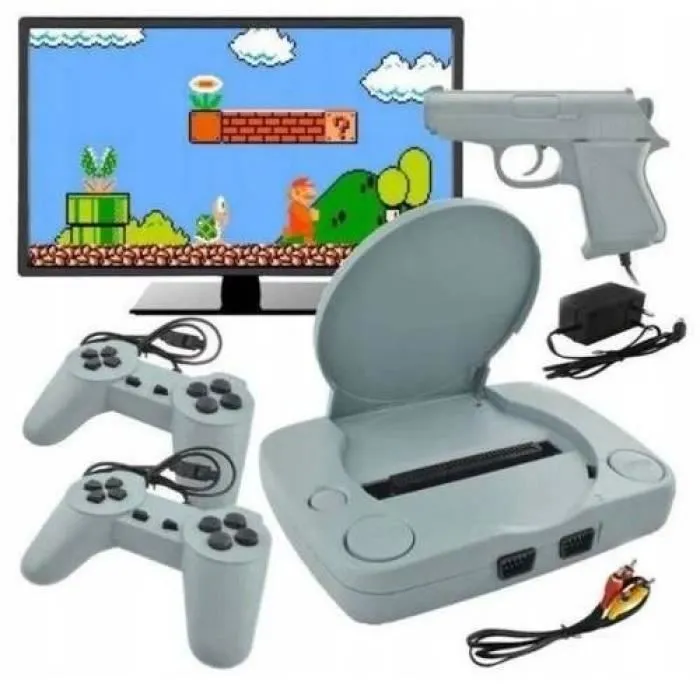 Console rétro - Riff - RF-2GUN - 22 jeux 8 bits - 2 joysticks - Game Gun-2