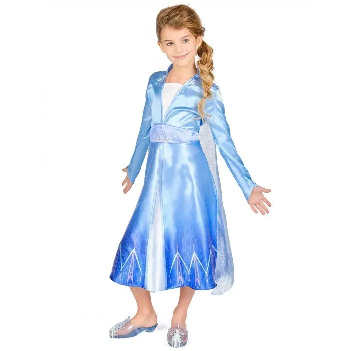 Déguisement Elsa Reine des Neiges 2 classique fille-1