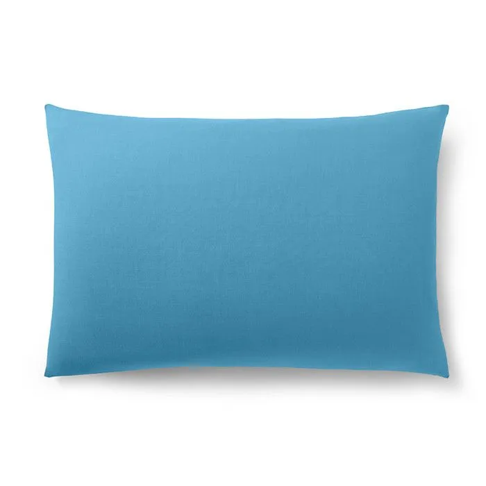 Taie d'oreiller "Prémium" toutes dimensions - Prémium Cyan - Taie d'oreiller 50 x 70 cm-0