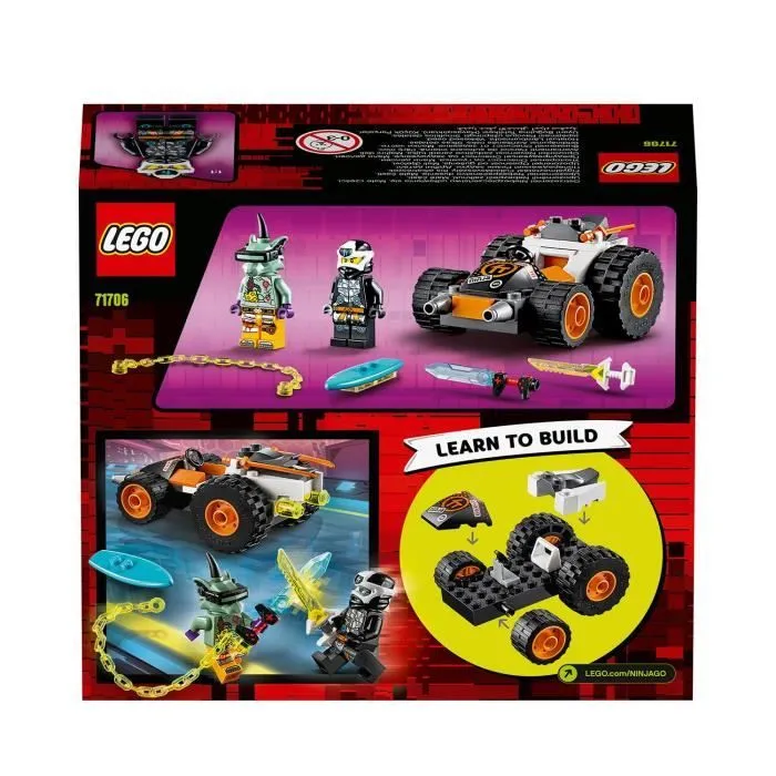 LEGO® NINJAGO® 71706 Le bolide de Cole-1