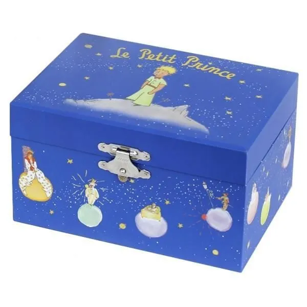 Coffret musical petit prince - TROUSSELIER - Bleu - Pour bébé à partir de 3 ans-0