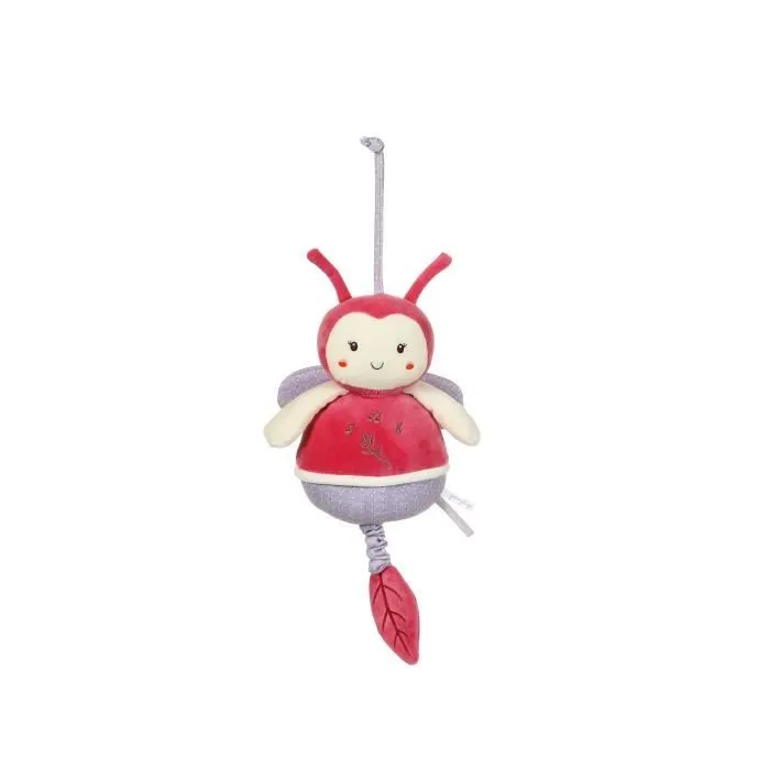 Boîte à musique - Bamboo - Coccinelle - 26 cm - Douce mélodie - Mixte-0