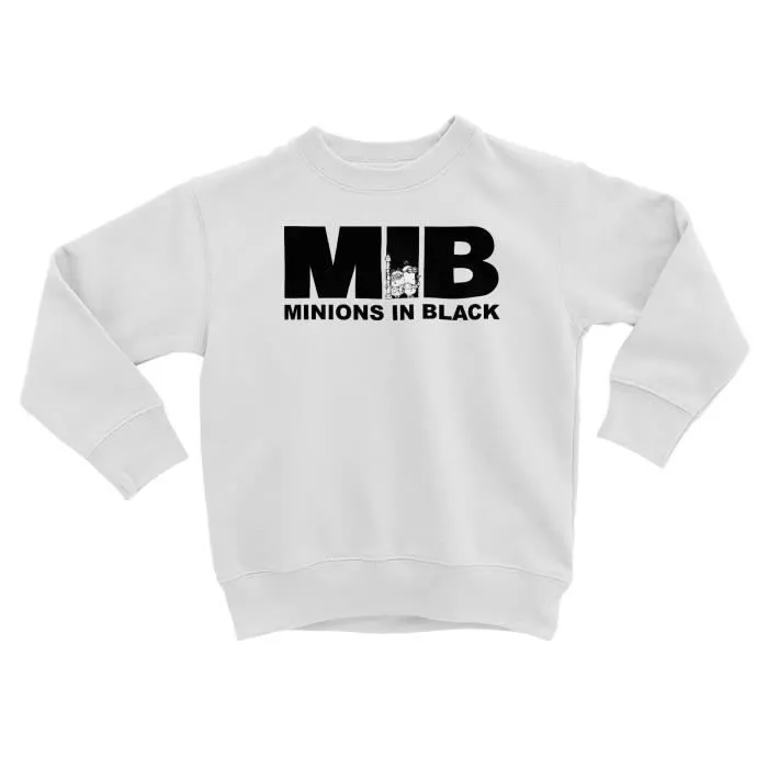 Sweatshirt Enfant MIB Minions in Black Parodie Film Anime-0