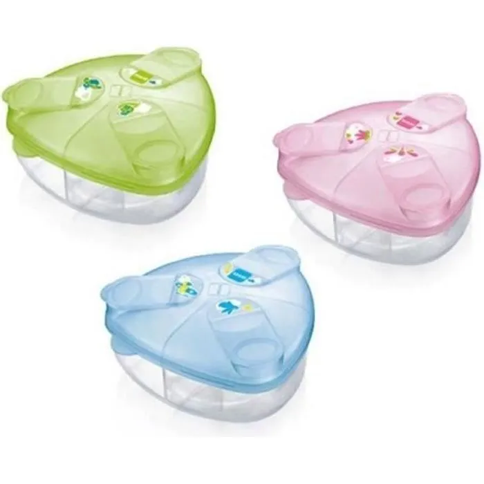 MAM Accessoires pour Biberons Boîte Doseuse de Lait Ivoire-0