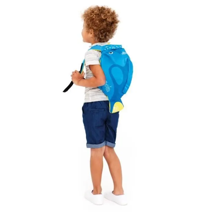 TRUNKI Sac de natation paddlepak medium poisson Tang - bleu-3