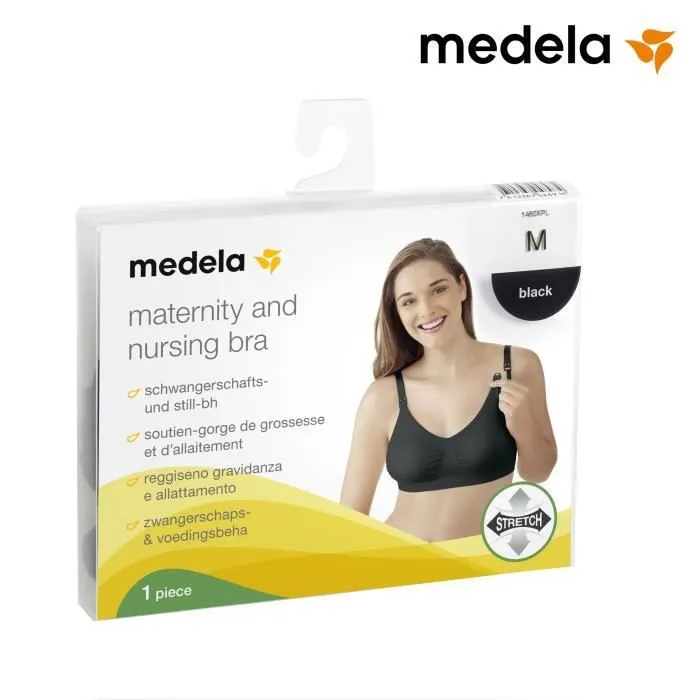 MEDELA Soutien-gorge d’allaitement - Noir-4