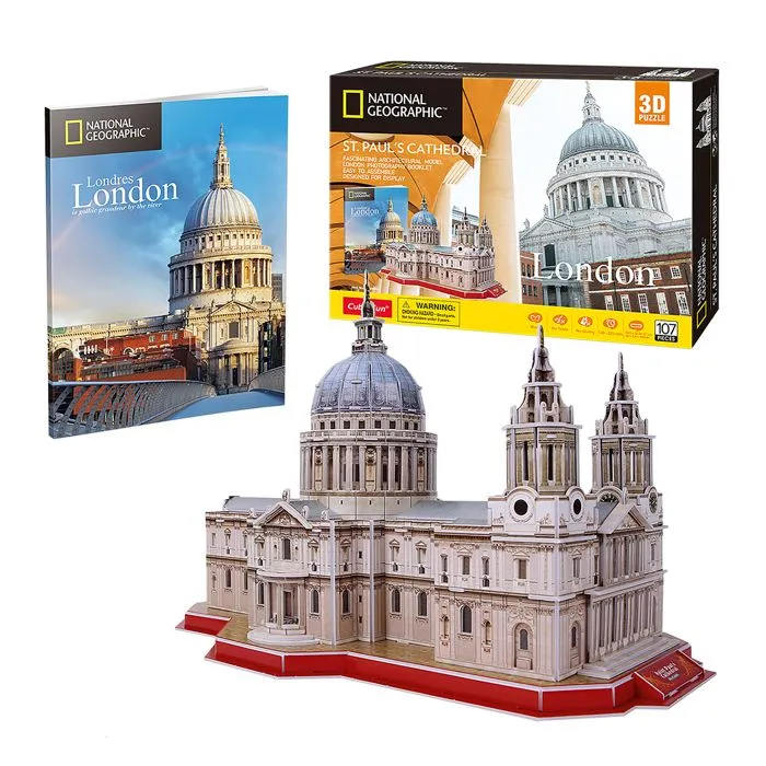 CubicFun- National Geographic St Pauls Cathedral |Puzzle 3D-0