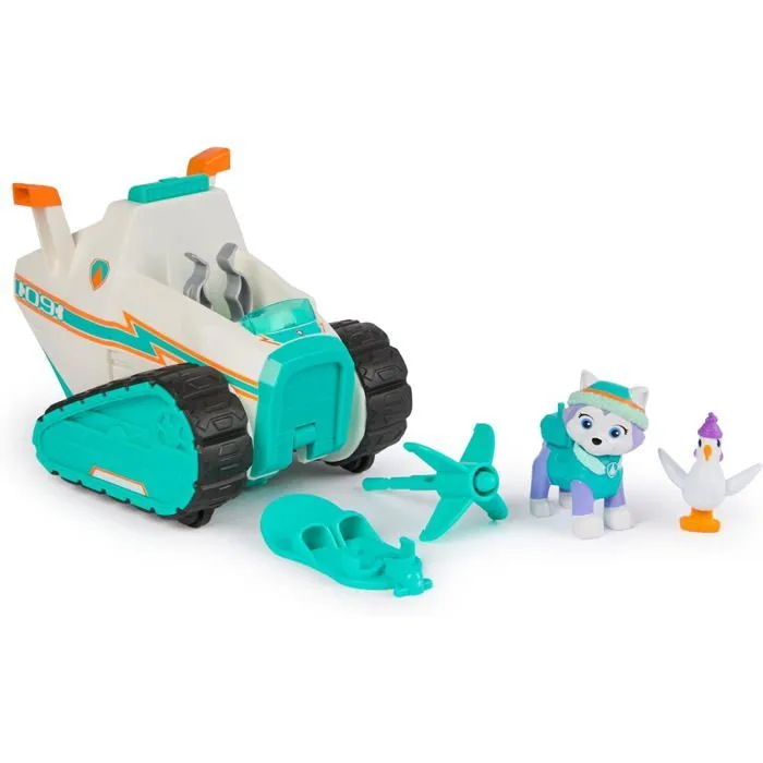 Véhicule à Fonction - PAW PATROL - Everest - Camion-Neige - Figurines Amovibles - 3 Ans et +-2