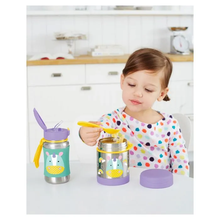 Thermos repas - Skip Hop - Licorne - Violet - Cylindrique - Compatible lave-vaisselle-5