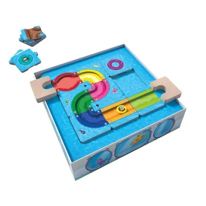 Jeu de casse-tête Logic Games - HABA - Splash labyrinthe - Age minimum 6 ans - Couleur Unique-1